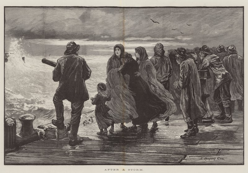 Nach einem Sturm von Edward Morant Cox
