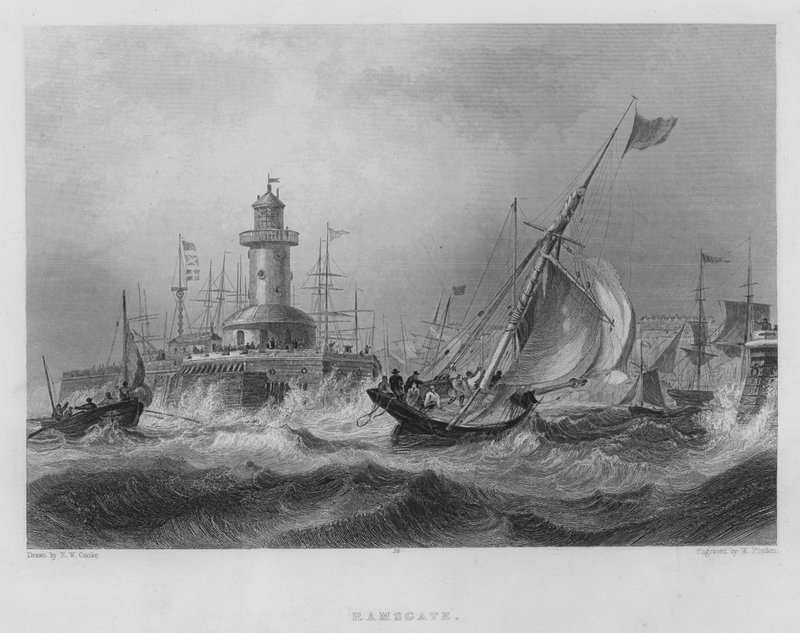 Ramsgate von Edward William (after) Cooke