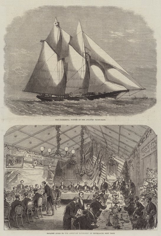 Das Atlantik-Yachtrennen von Edwin Weedon