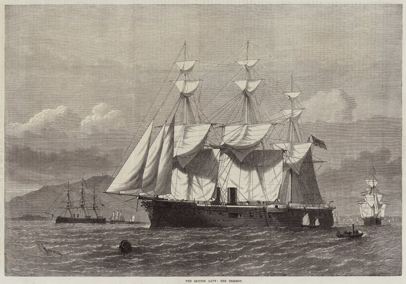 Die britische Marine, die Gegenwart von Edwin Weedon