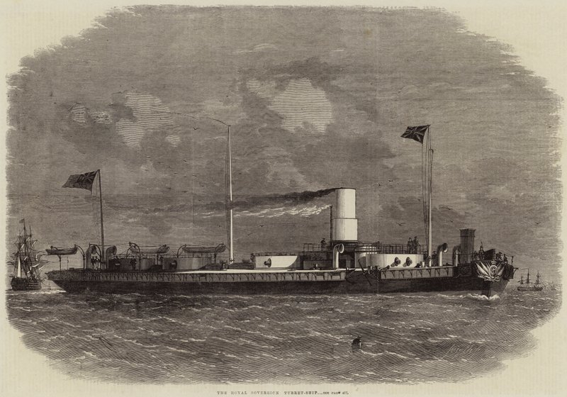 Das königliche Souverän-Turmschiff von Edwin Weedon
