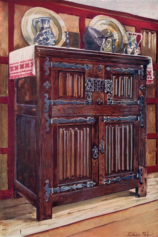 Eichen-Doppelstall von Edwin John Foley