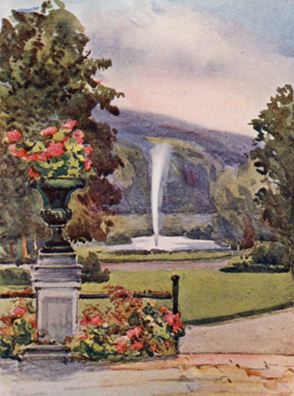 Der Rhein: Homburg, Elisabethenquelle von Effie Jardine