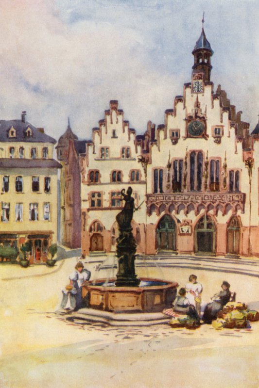 Der Rhein: Der Römer, Frankfurt von Effie Jardine