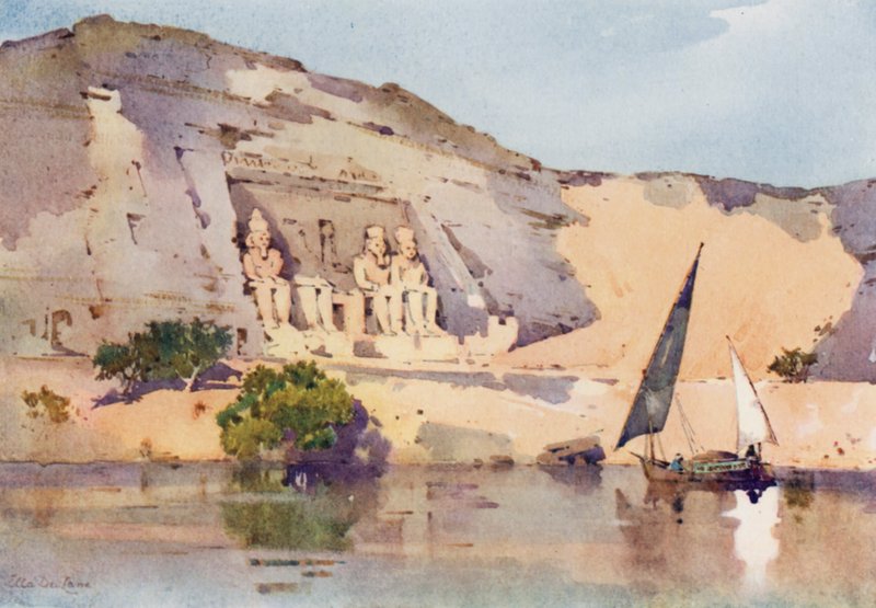 Abu Simbel von Ella Du Cane