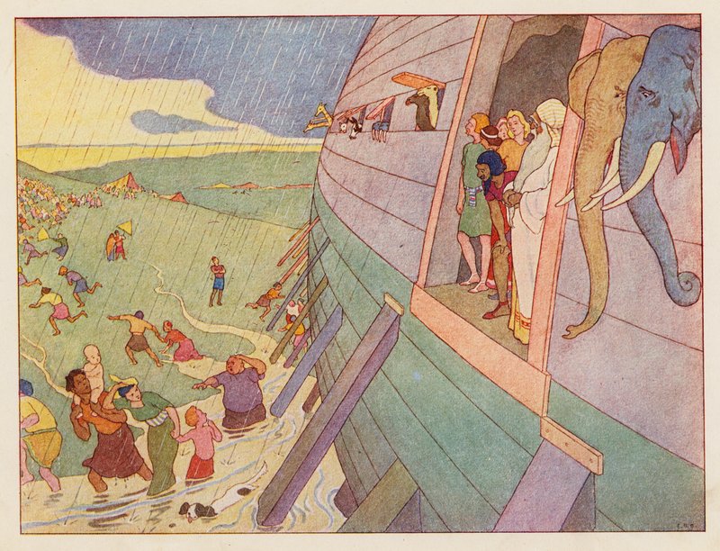 Noahs Arche: Der Regen von Elmer Boyd Smith