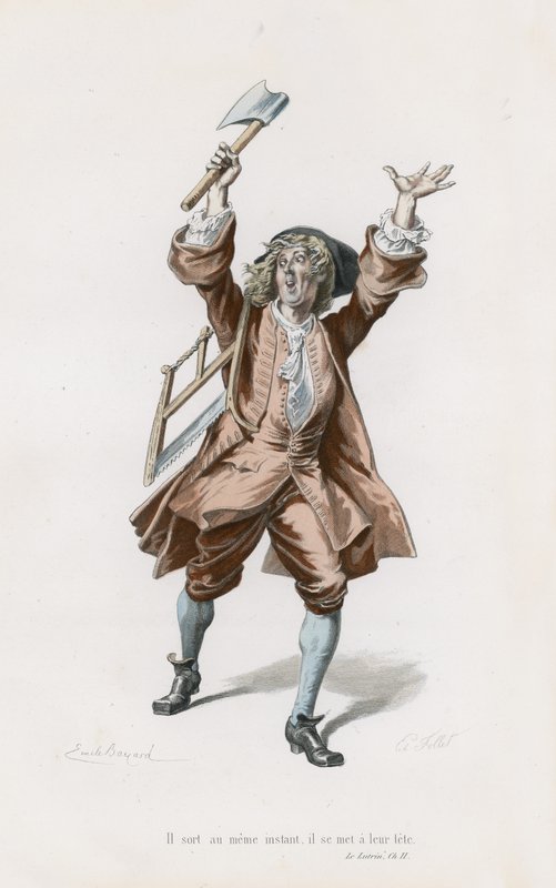 Le Lutrin, Ch II von Emile Antoine Bayard