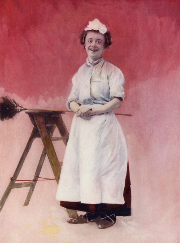 Miss Louie Freear in The Lady Slavey von English Photographer