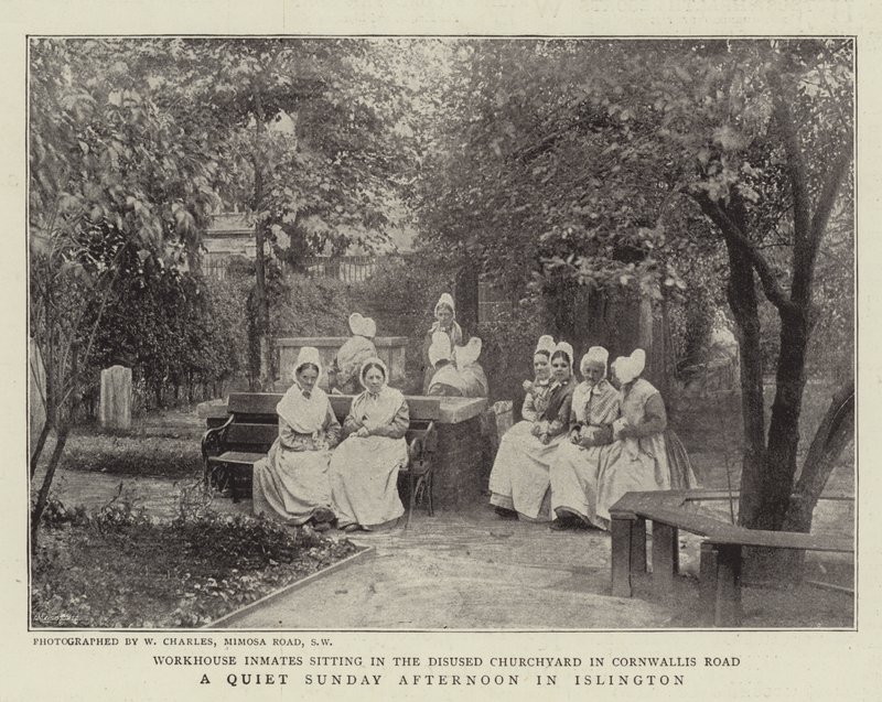 Ein ruhiger Sonntagnachmittag in Islington von English Photographer