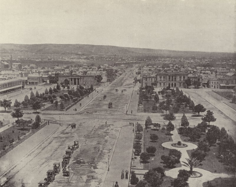 Adelaide vom Postamtsturm von English Photographer