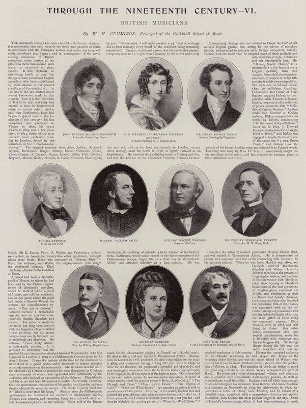 Britische Musiker, neunzehntes Jahrhundert von English Photographer
