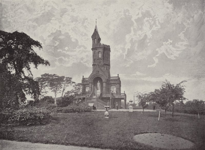Burns-Denkmal, Kay Park, Kilmarnock von English Photographer