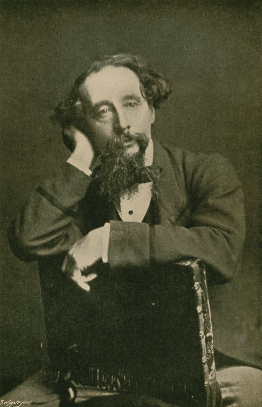 Charles Dickens von English Photographer