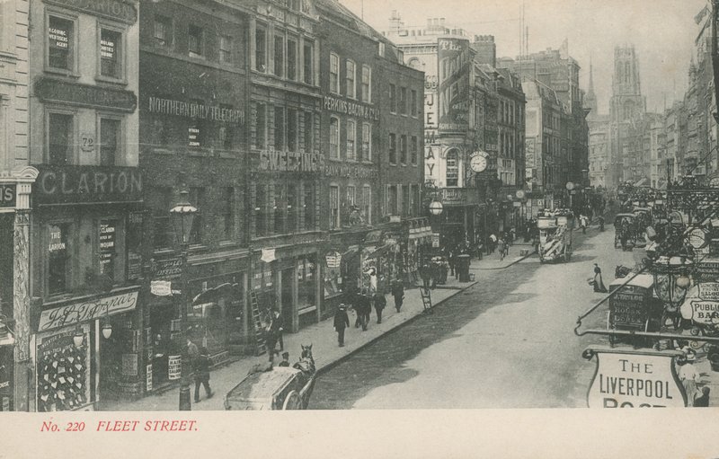 Fleet Street, London von English Photographer