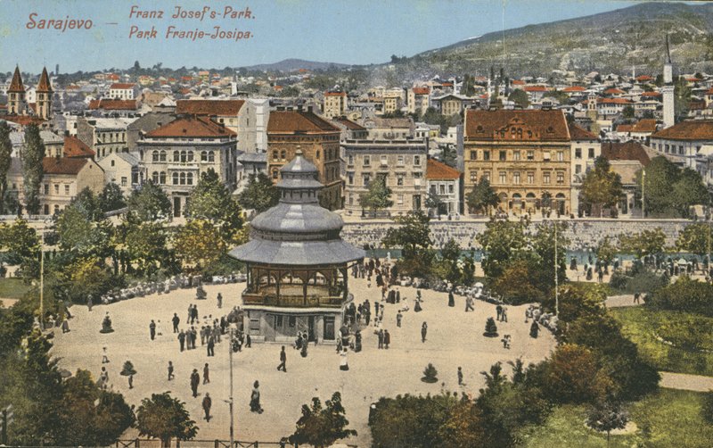 Franz Josef Park, Sarajevo von English Photographer