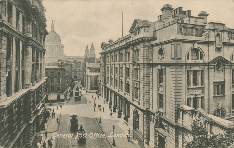 Hauptpostamt, London von English Photographer