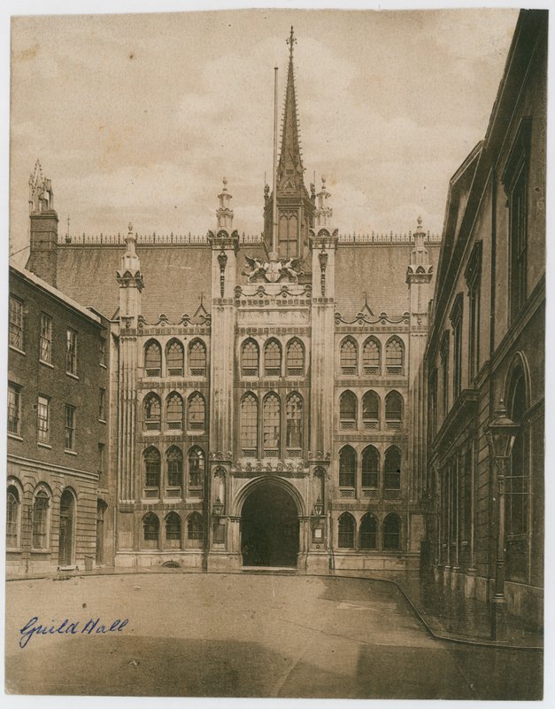 Guildhall, London. Viktorianische Fotografie von English Photographer