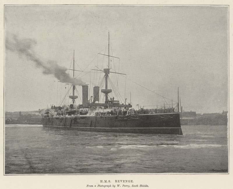 HMS Revenge von English Photographer