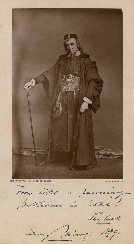 Henry Irving von English Photographer