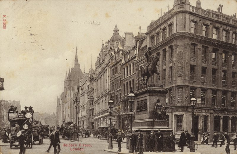 Holborn Circus, London von English Photographer