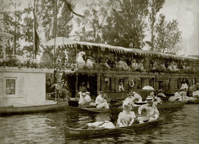 Hausboote in Henley von English Photographer
