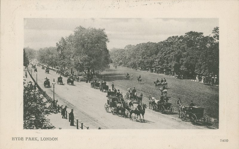Hyde Park, London von English Photographer