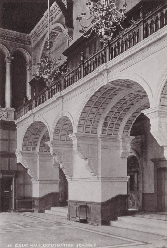 In der Großen Halle Examination Schools von English Photographer