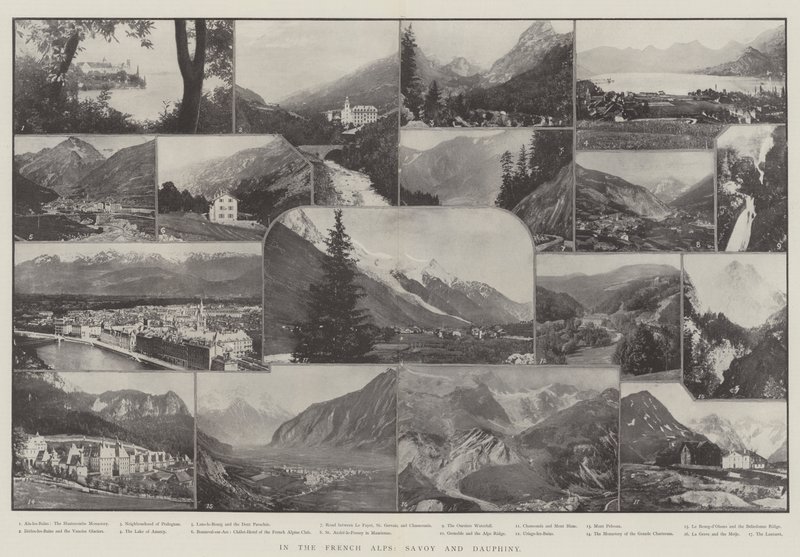 In den französischen Alpen, Savoyen und Dauphiné von English Photographer