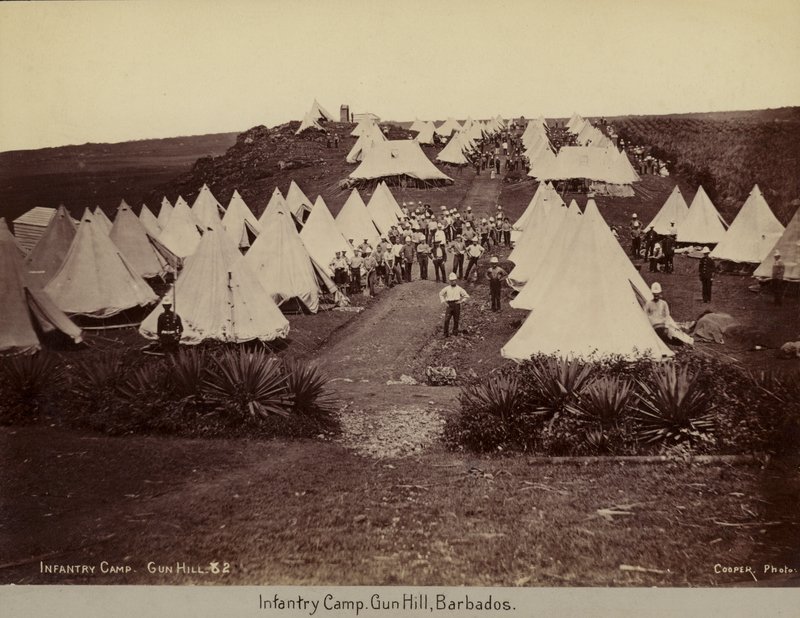 Infanterielager, Gun Hill, Barbados von English Photographer