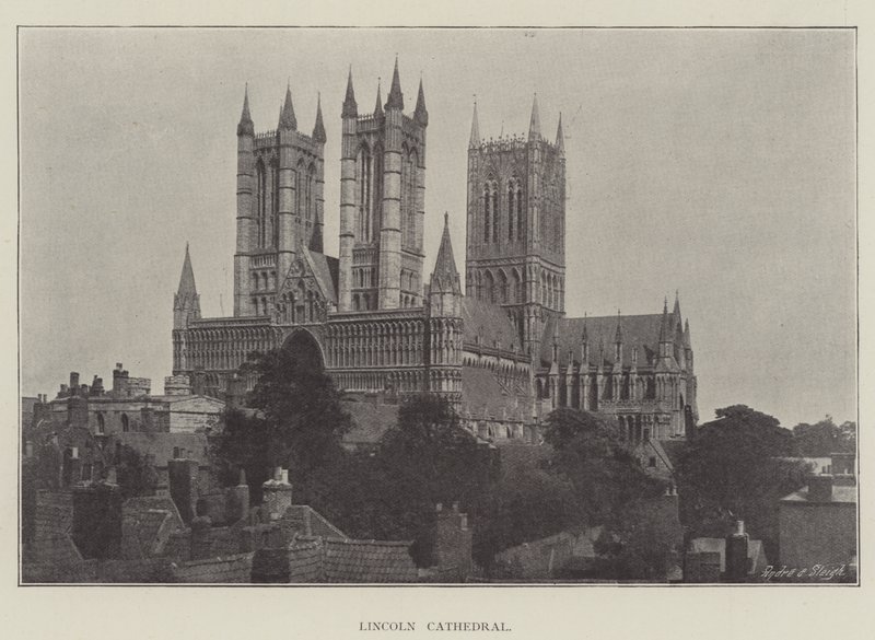 Kathedrale von Lincoln von English Photographer