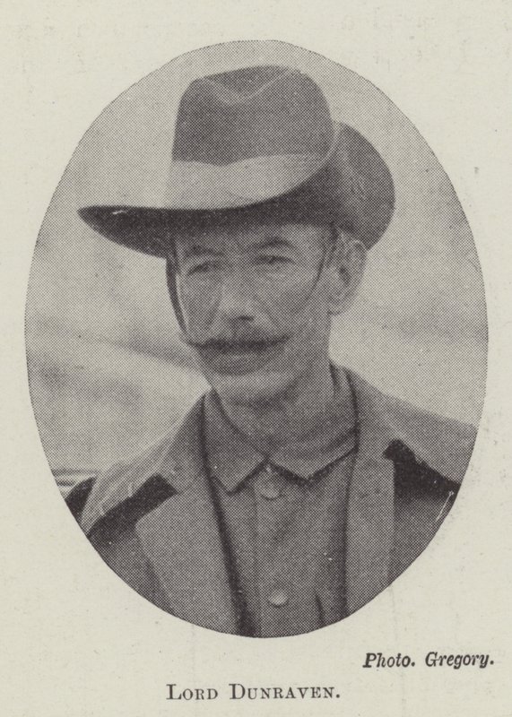 Lord Dunraven von English Photographer