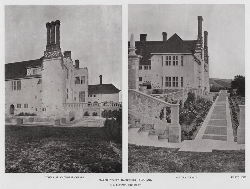 Marsh Court, Hampshire, England von English Photographer