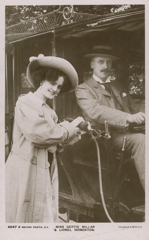 Miss Gertie Millar und Lionel Monckton von English Photographer