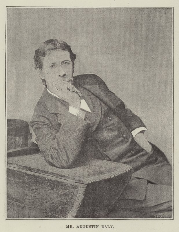 Herr Augustin Daly von English Photographer