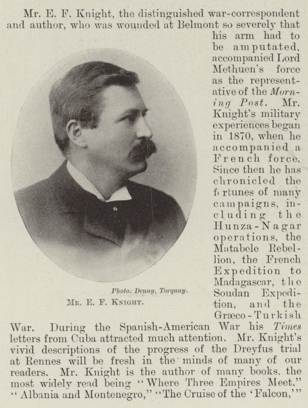 Herr E F Knight von English Photographer