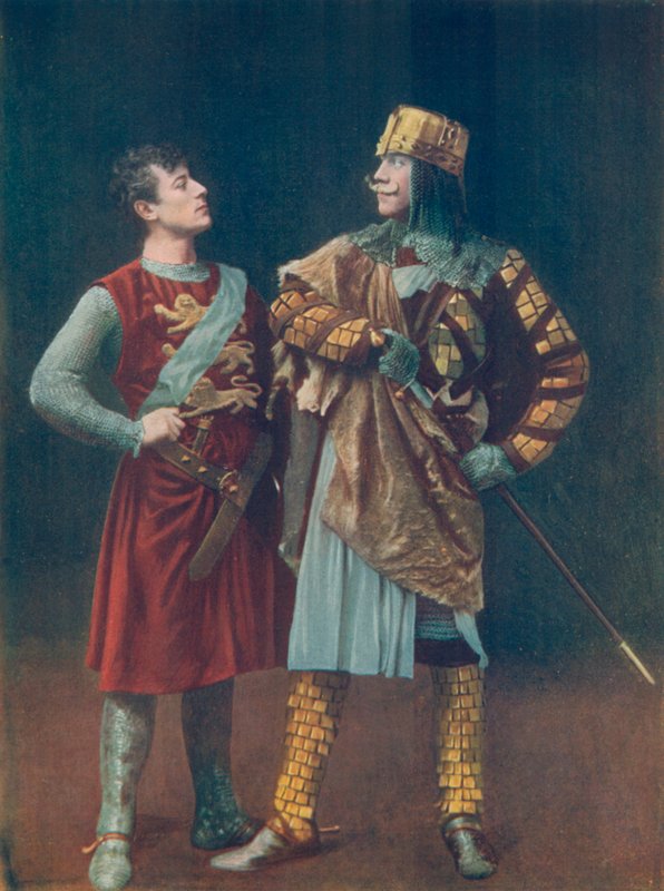 Mr. Lewis Waller und Mr. Mckinnel von English Photographer