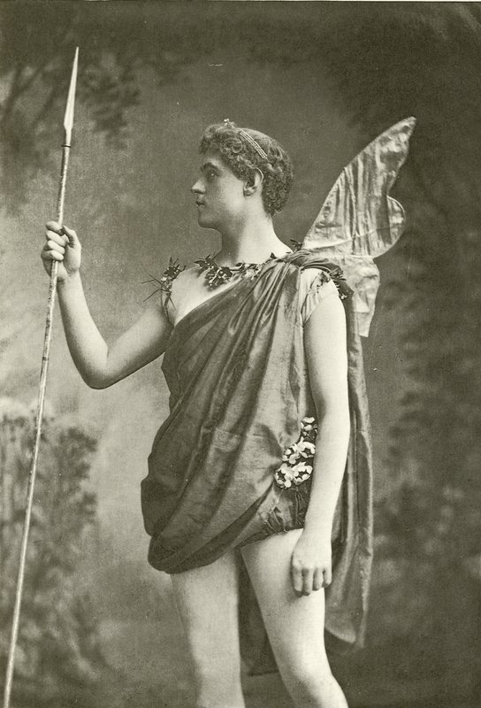 Mr Otto Stuart als Oberon (Gravur) von English Photographer