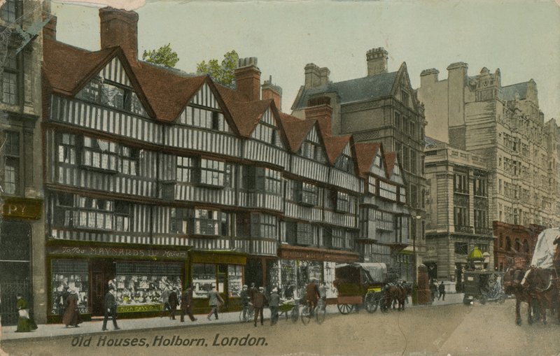 Alte Häuser, Holborn, London von English Photographer