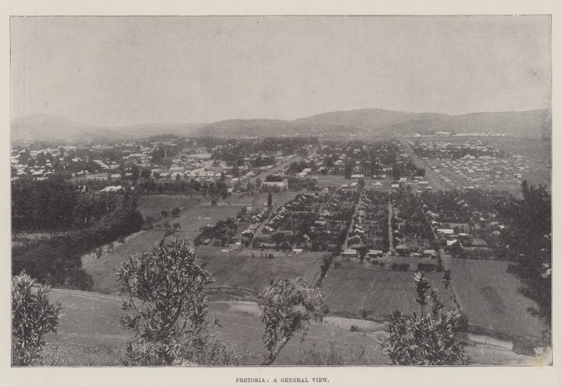 Pretoria, eine Gesamtansicht von English Photographer