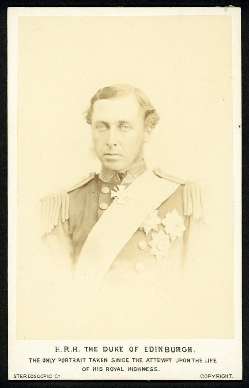 Prinz Alfred, Herzog von Edinburgh von English Photographer