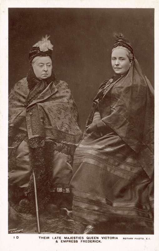 Königin Victoria, Kaiserin Friedrich von English Photographer