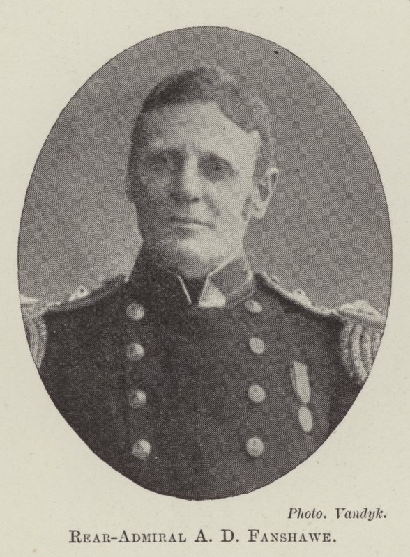 Konteradmiral A D Fanshawe von English Photographer