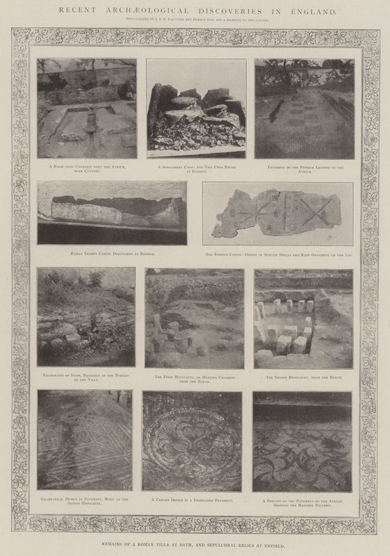 Jüngste archäologische Entdeckungen in England von English Photographer