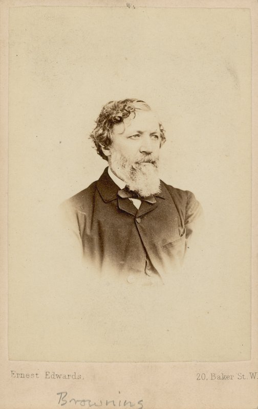 Robert Browning, Dichter von English Photographer