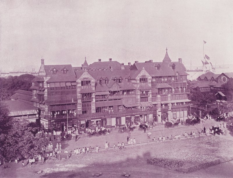 Sirdars Villen, Bombay von English Photographer