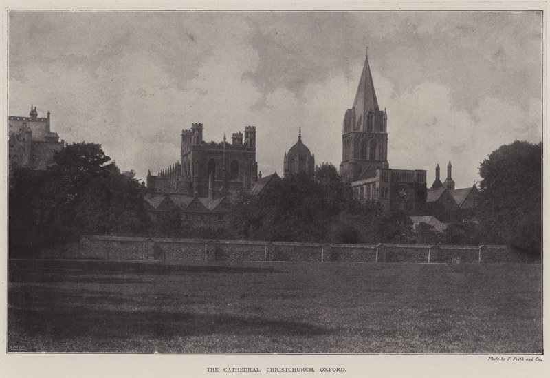 Die Kathedrale, Christchurch, Oxford von English Photographer