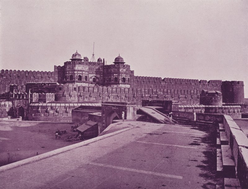 Delhi-Tor, Agra-Fort von English Photographer