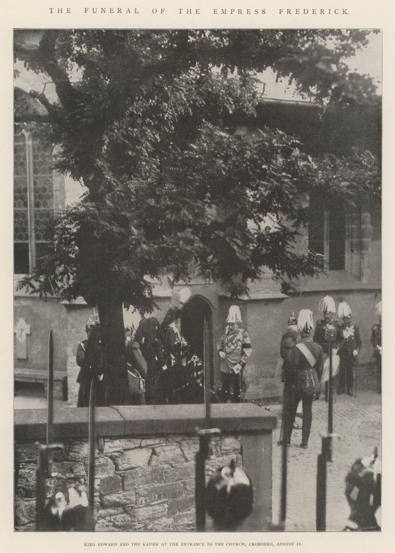 Das Begräbnis der Kaiserin Friedrich von English Photographer