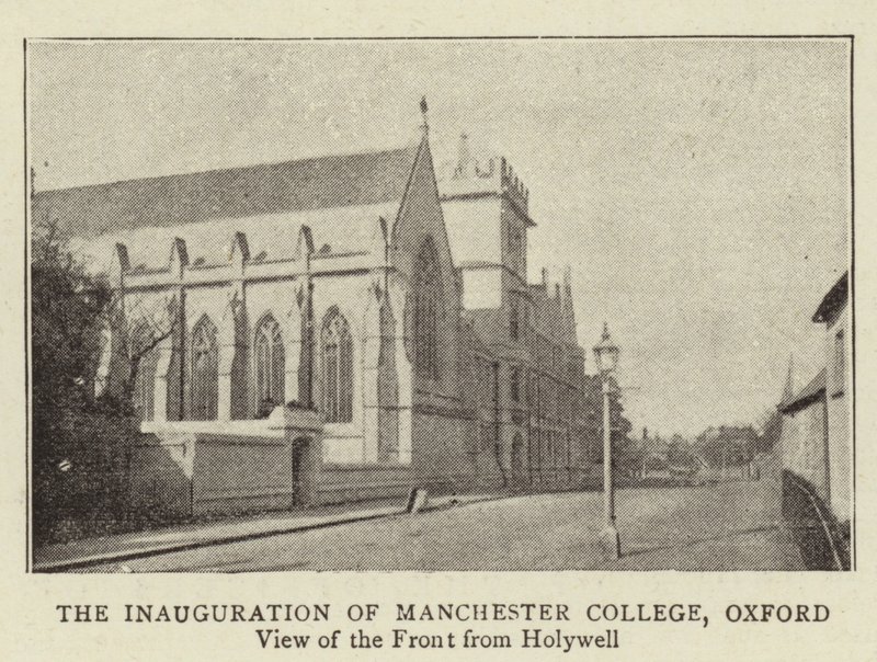 Die Einweihung des Manchester College, Oxford von English Photographer