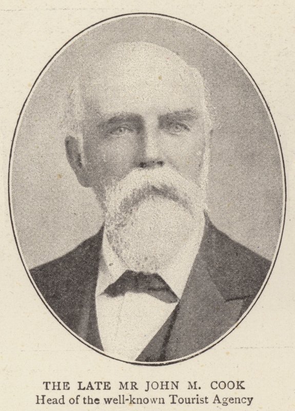 Der verstorbene Mr. John M. Cook von English Photographer